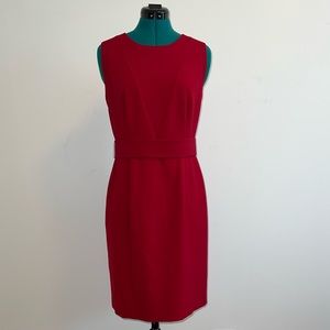 Hugo Boss red dress in size 8